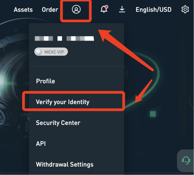 Verify your identity