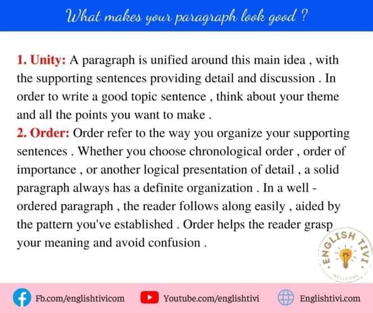 What is a paragraph writing a paragraph examples englishtivi