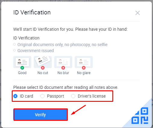 ID Verification Huobi Account