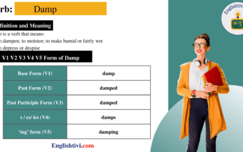 damp-v1-v2-v3-v4-v5-base-form-past-simple-past-participle-form-of-damp