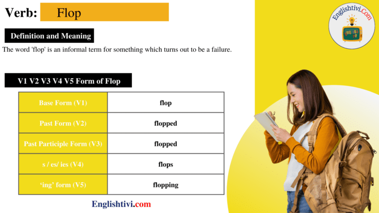 flop-v1-v2-v3-v4-v5-base-form-past-simple-past-participle-form-of