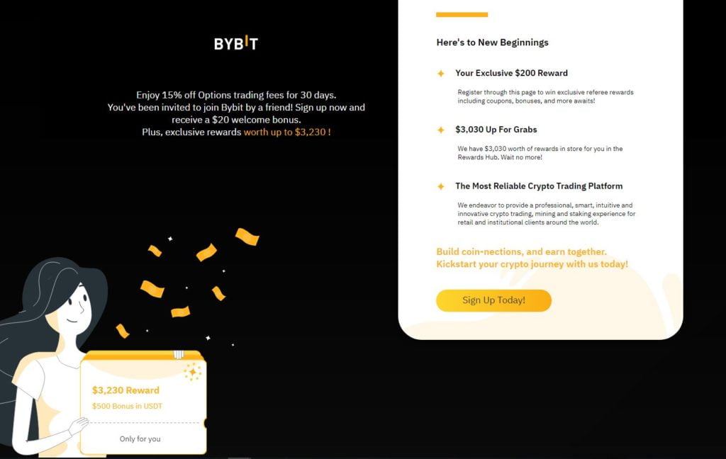 Bybit Sign up Bonus Using Bybit Referral Code