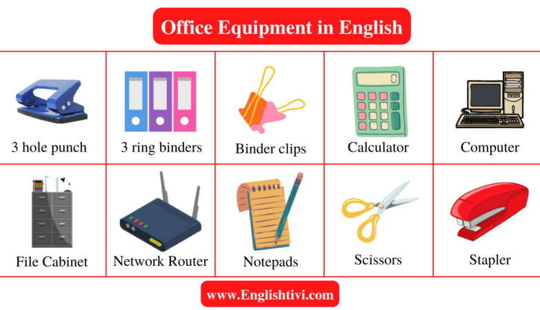 office-equipment-in-english-with-pictures