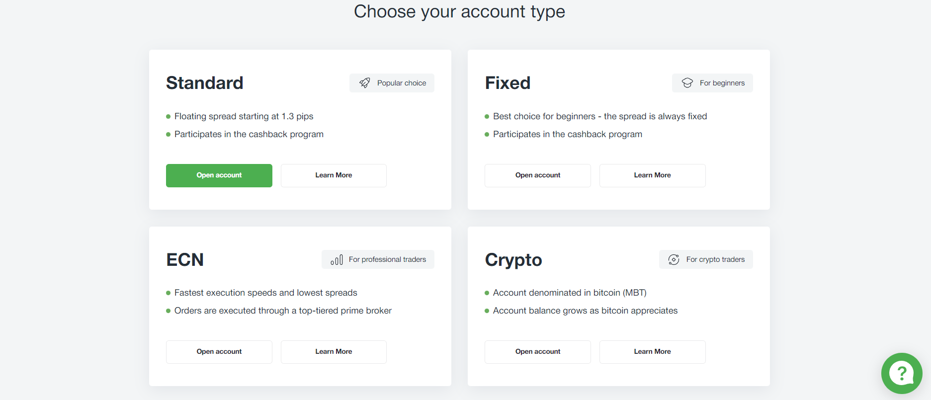 How Many Account Types Does AMarkets Offer